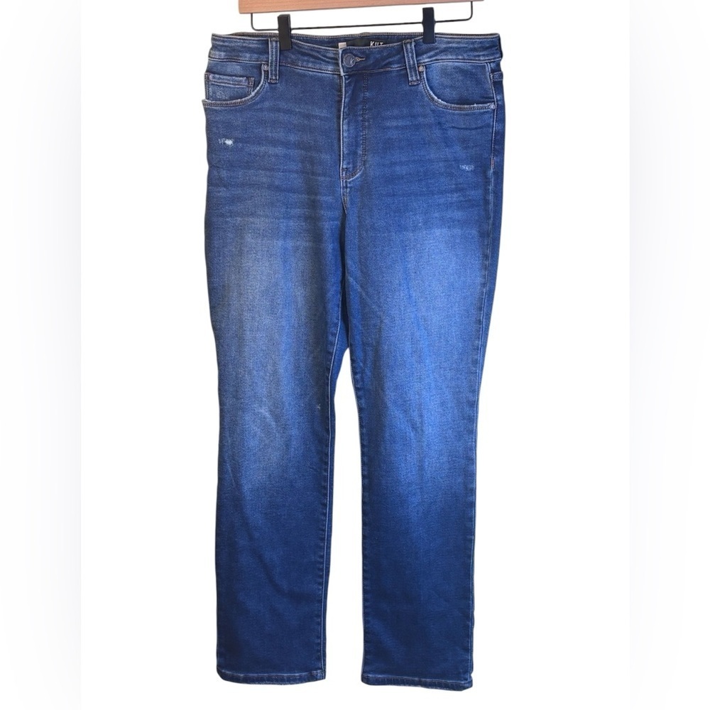 Kut From The Kloth Medium Wash Denim Jeans Bootcut Size 12L